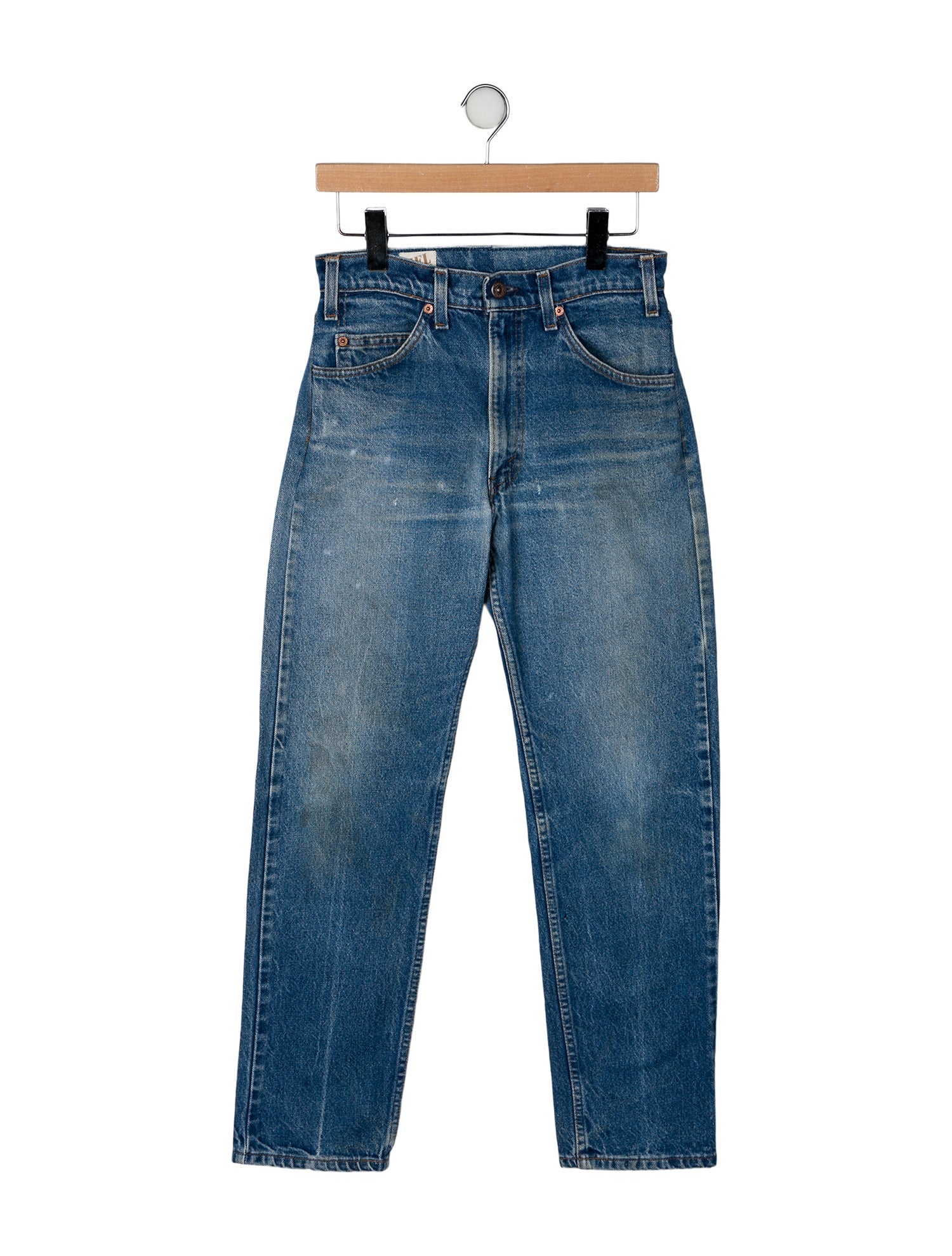 RE/DONE Mid-Rise Straight Leg Jeans
