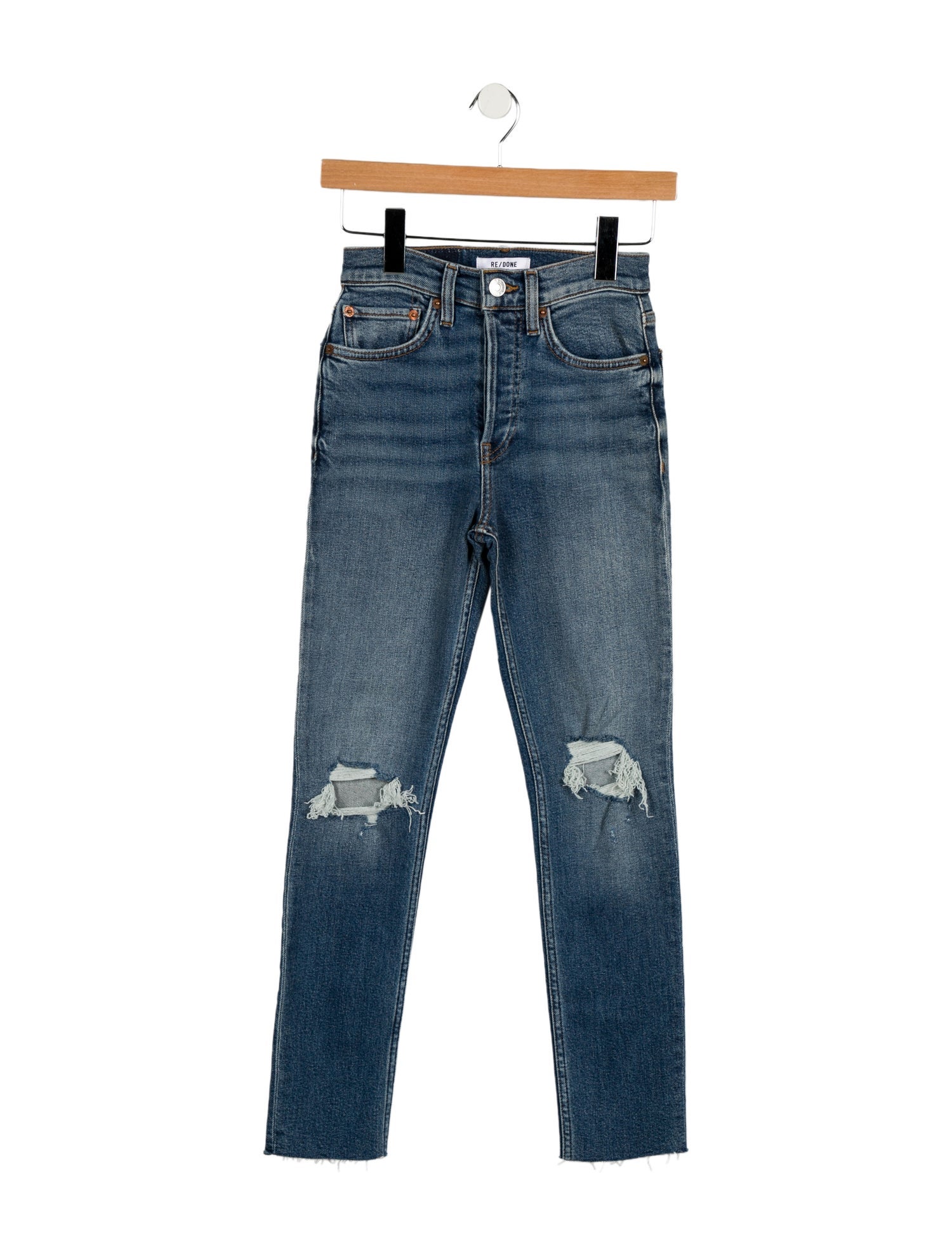 RE/DONE High-Rise Skinny Leg Jeans