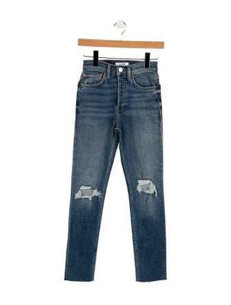 RE/DONE High-Rise Skinny Leg Jeans