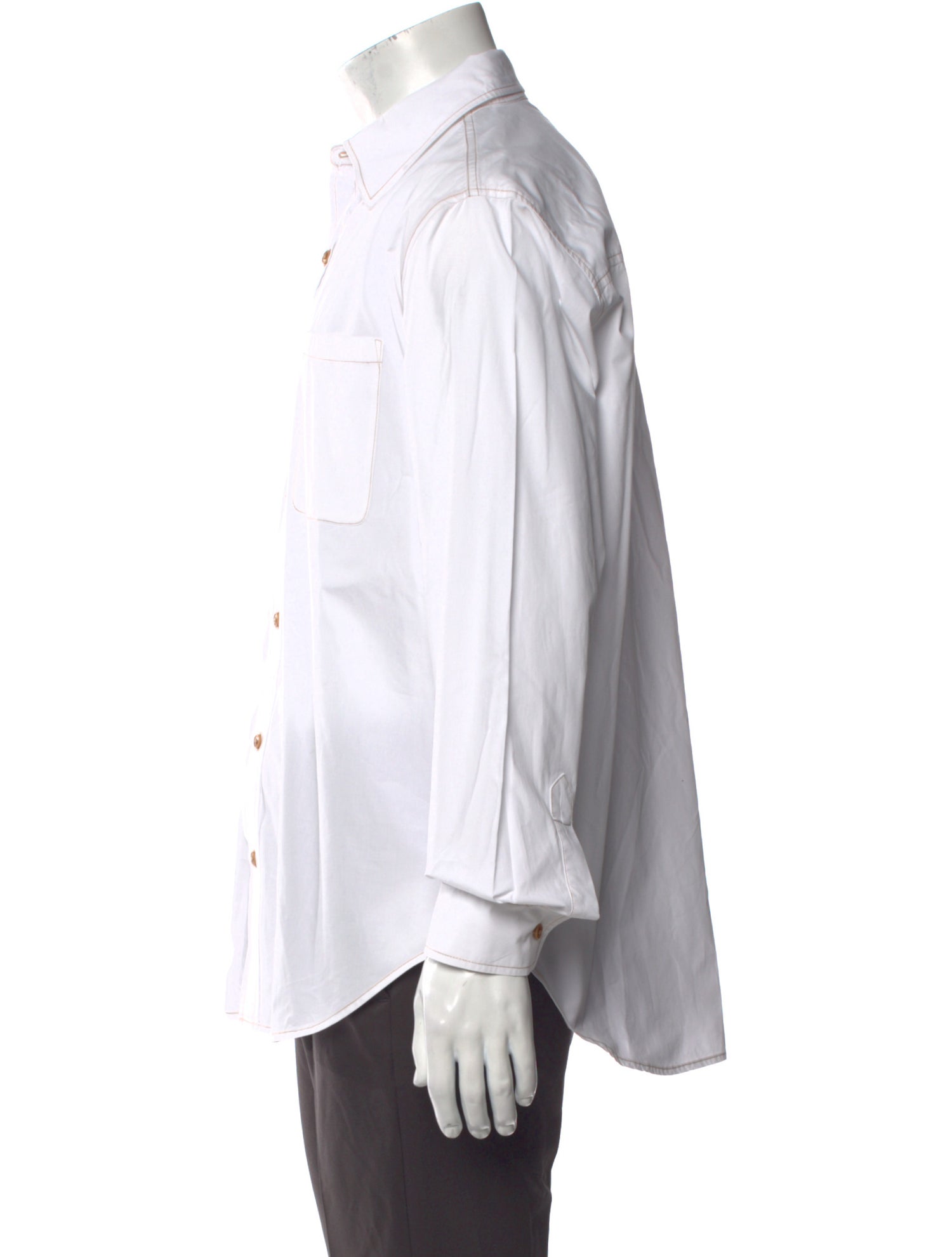 RE/DONE Long Sleeve Dress Shirt