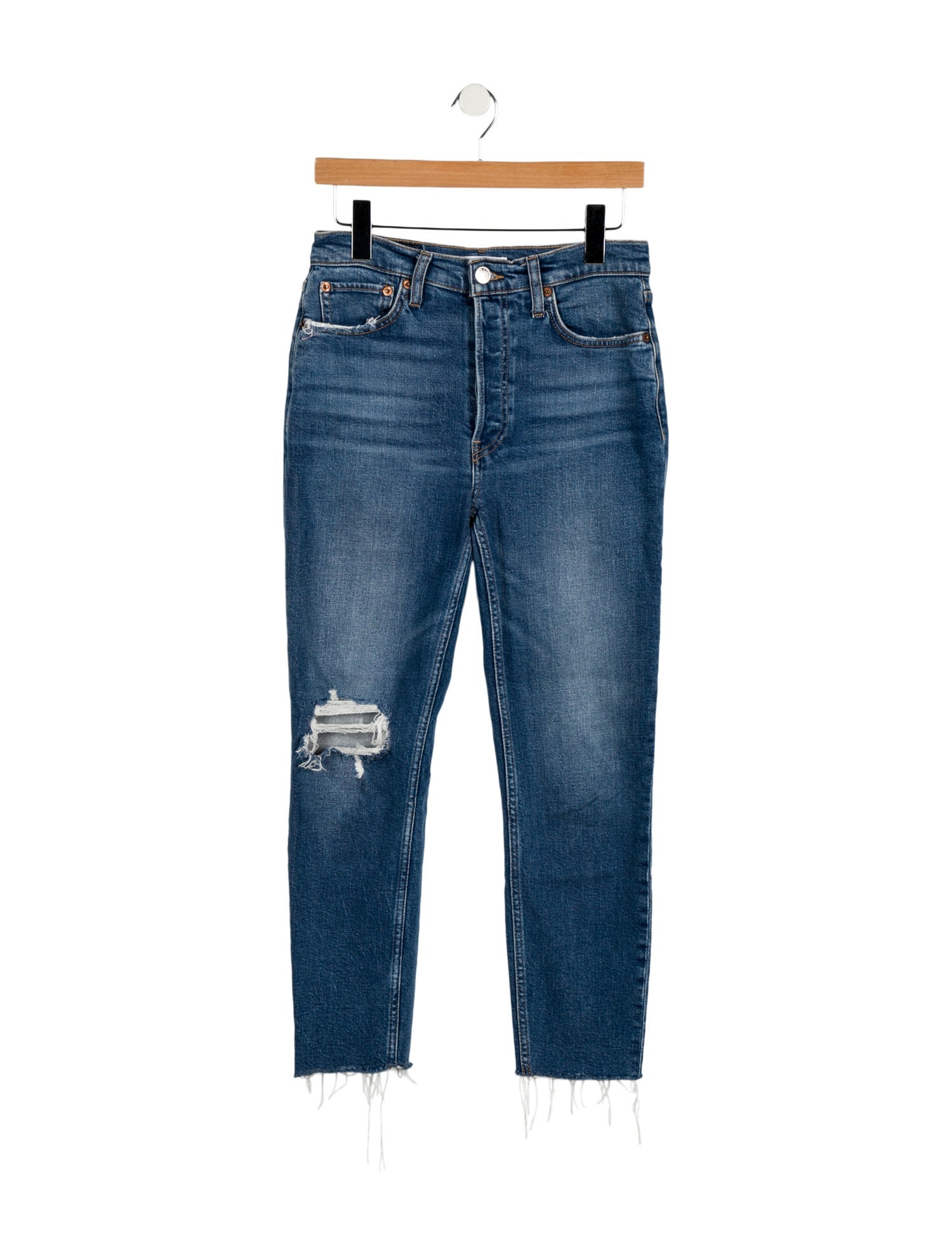 RE/DONE High-Rise Skinny Leg Jeans