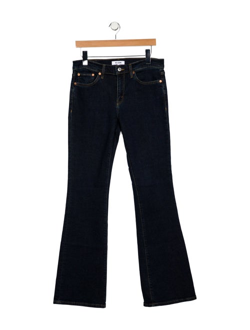RE/DONE Mid-Rise Wide Leg Jeans