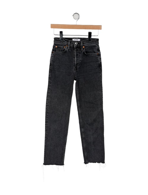 RE/DONE Mid-Rise Straight Leg Jeans