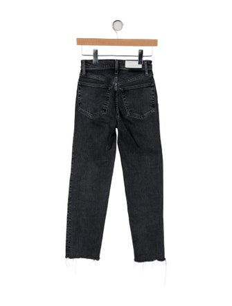 RE/DONE Mid-Rise Straight Leg Jeans