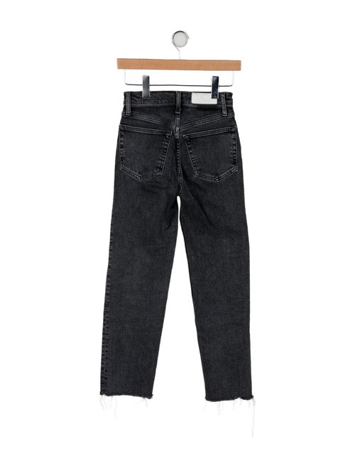 RE/DONE Mid-Rise Straight Leg Jeans