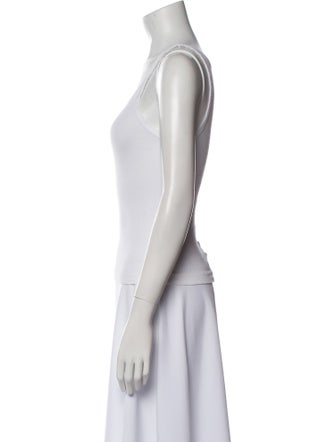 RE/DONE Scoop Neck Sleeveless Top