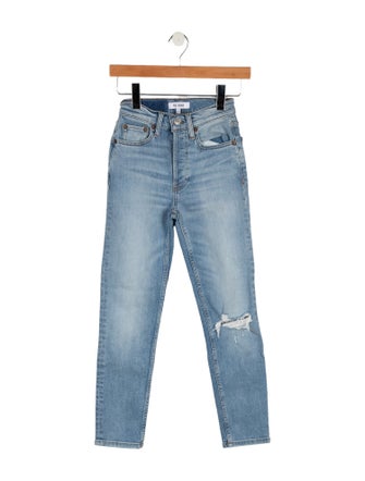 RE/DONE Mid-Rise Skinny Leg Jeans