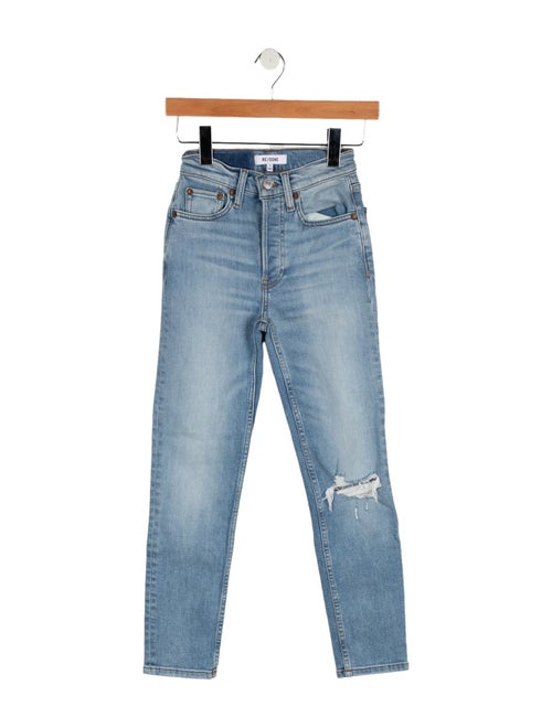 RE/DONE Mid-Rise Skinny Leg Jeans