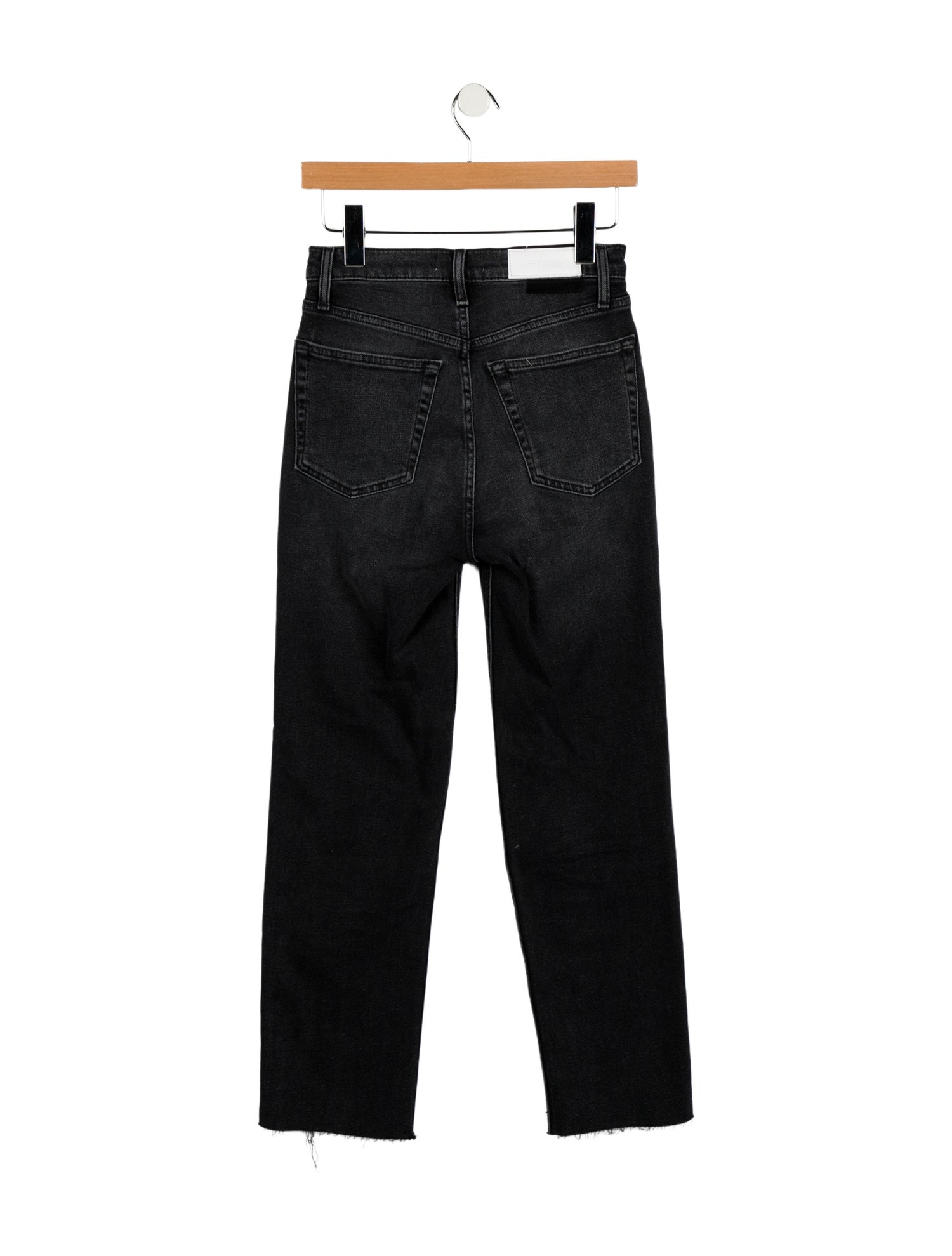 RE/DONE High-Rise Straight Leg Jeans
