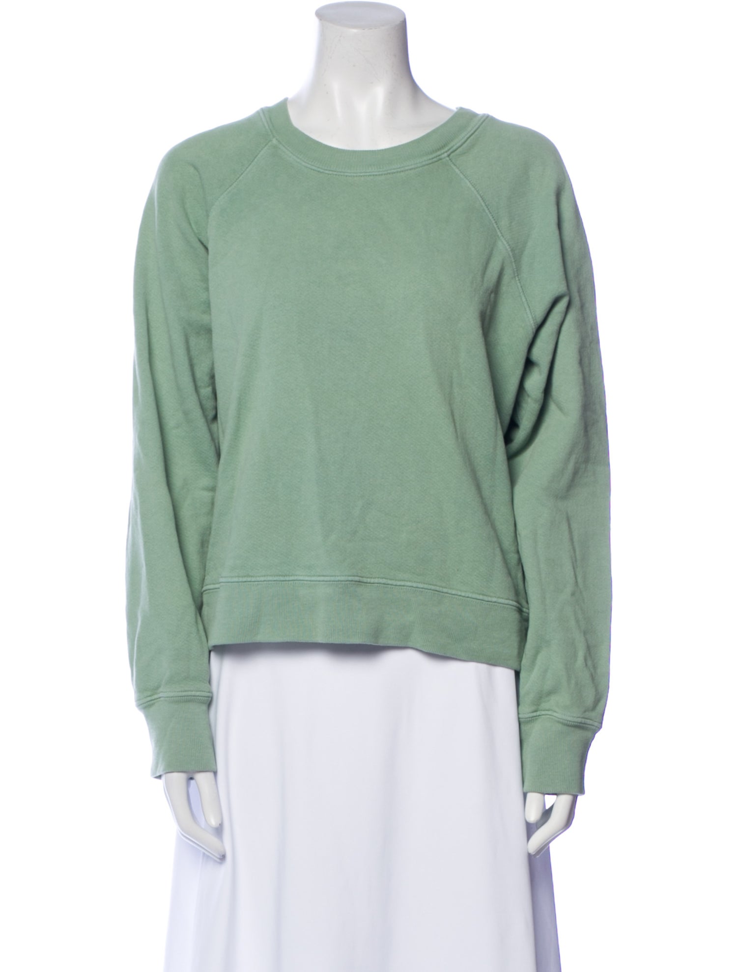 RE/DONE Crew Neck Long Sleeve Sweatshirt