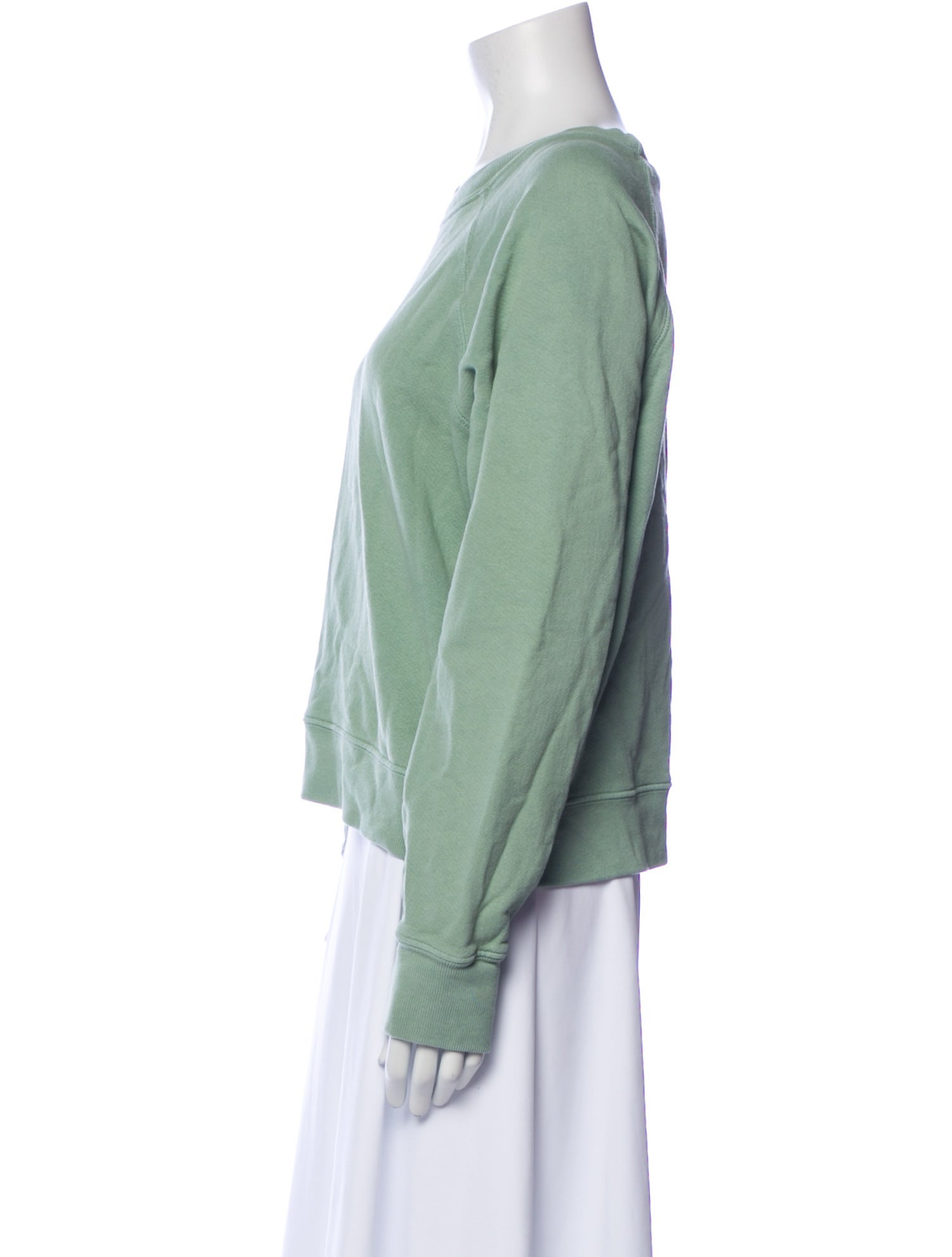 RE/DONE Crew Neck Long Sleeve Sweatshirt