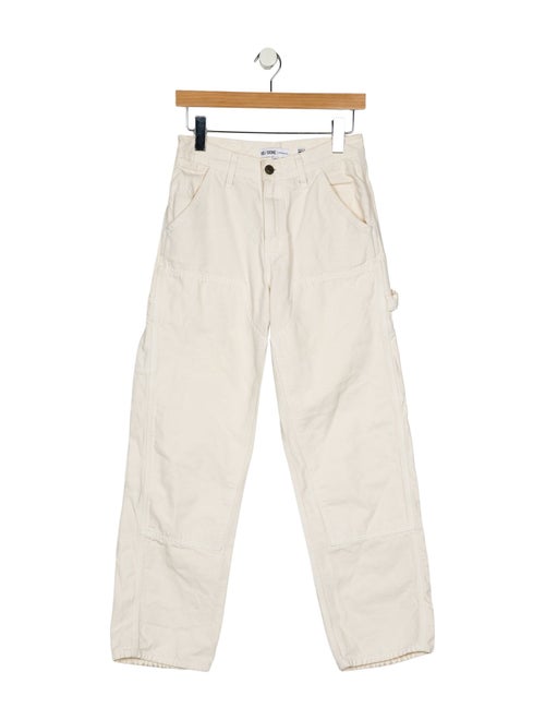 RE/DONE Mid-Rise Straight Leg Jeans