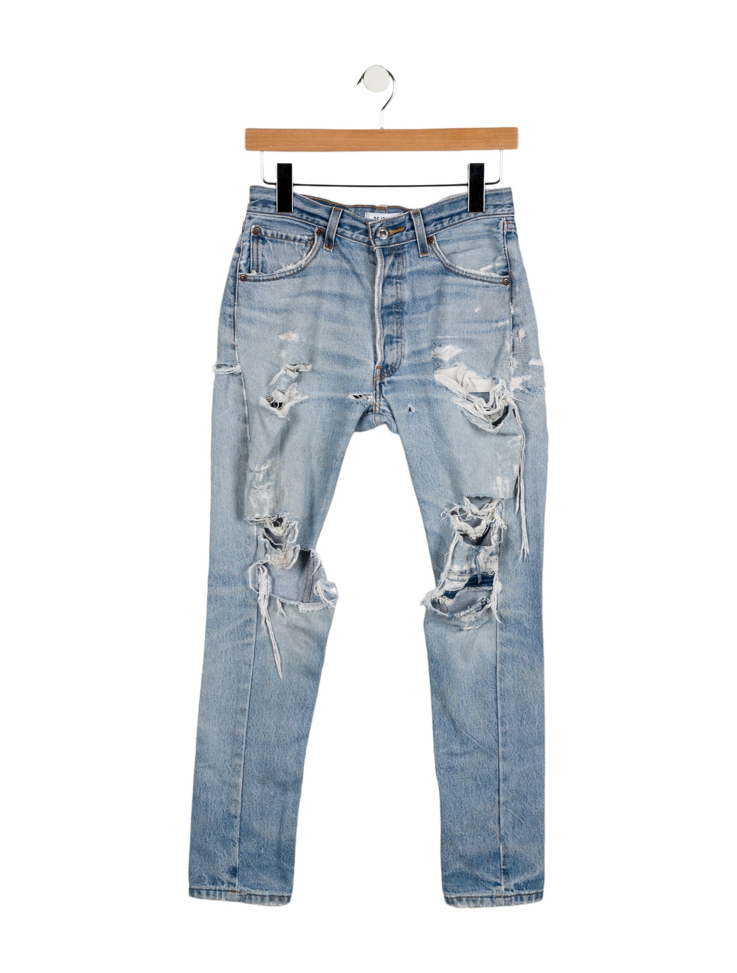 RE/DONE Mid-Rise Skinny Leg Jeans