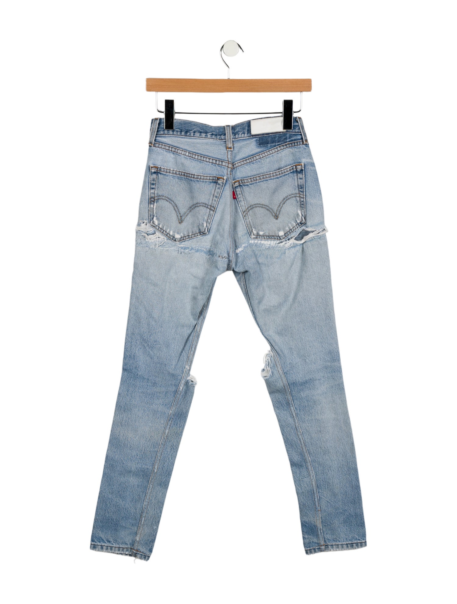 RE/DONE Mid-Rise Skinny Leg Jeans