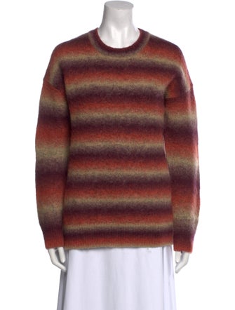 RE/DONE Striped Crew Neck Sweater