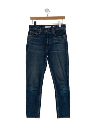 RE/DONE High-Rise Skinny Leg Jeans