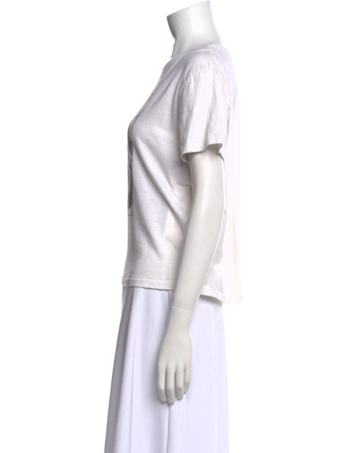 RE/DONE Graphic Print Crew Neck T-Shirt