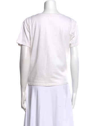 RE/DONE Graphic Print Crew Neck T-Shirt