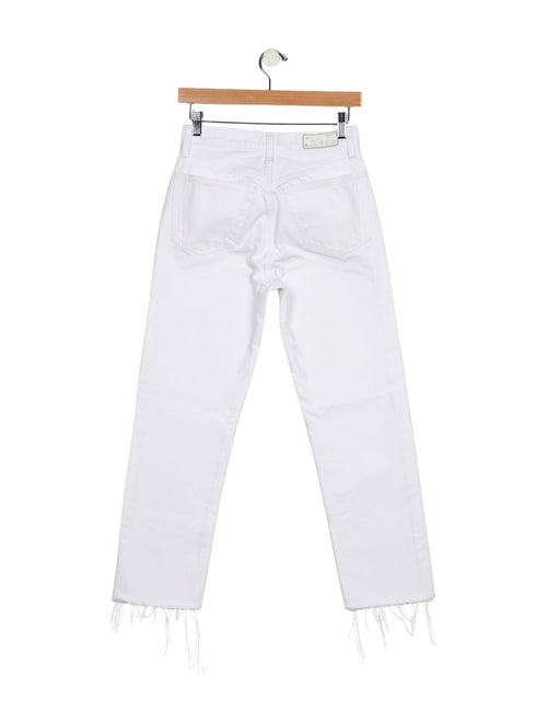 RE/DONE High-Rise Straight Leg Jeans