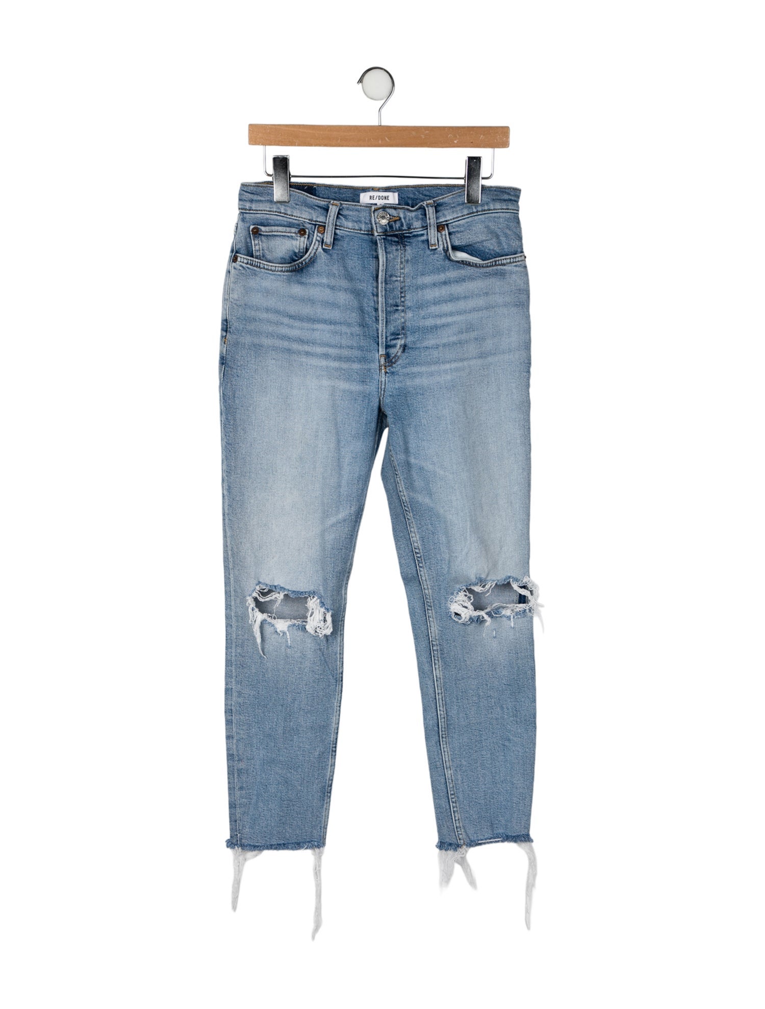 RE/DONE High-Rise Skinny Leg Jeans