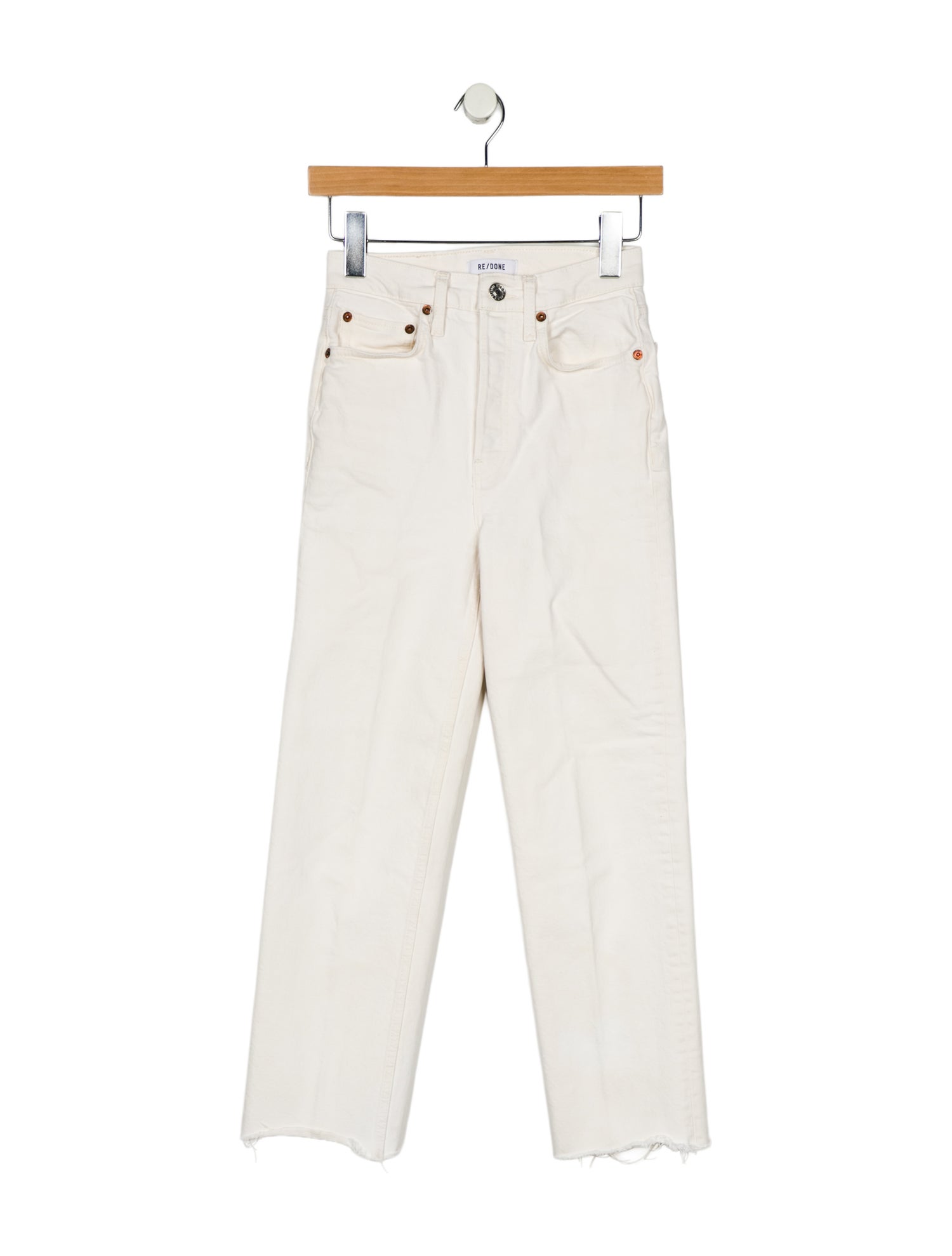 RE/DONE Mid-Rise Straight Leg Jeans