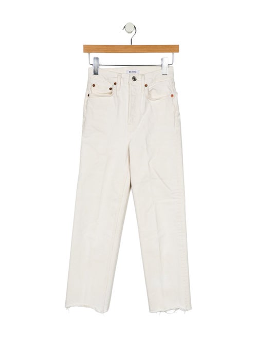 RE/DONE Mid-Rise Straight Leg Jeans
