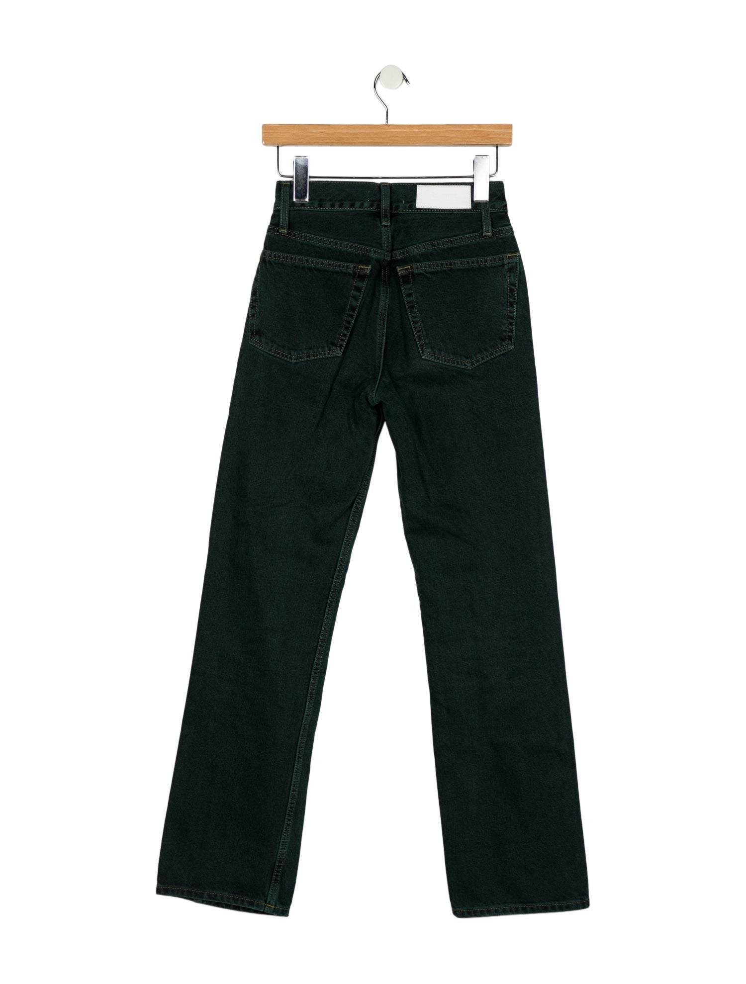 RE/DONE Mid-Rise Straight Leg Jeans