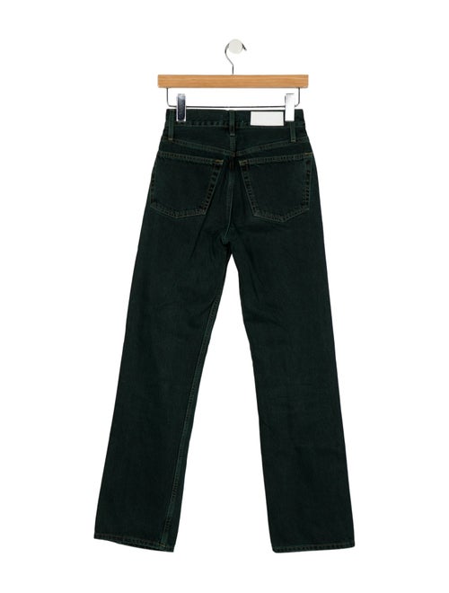 RE/DONE Mid-Rise Straight Leg Jeans