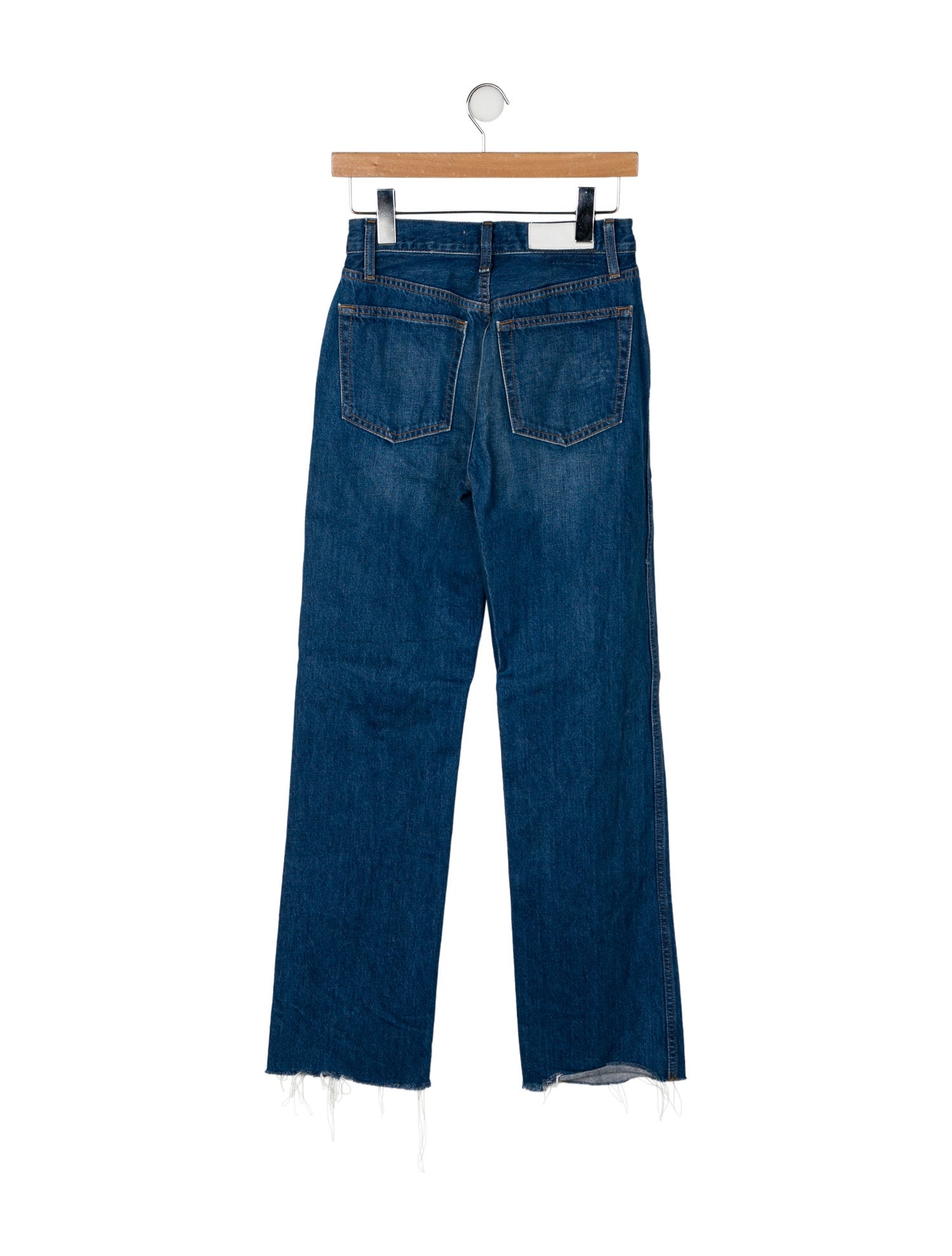 RE/DONE Mid-Rise Straight Leg Jeans