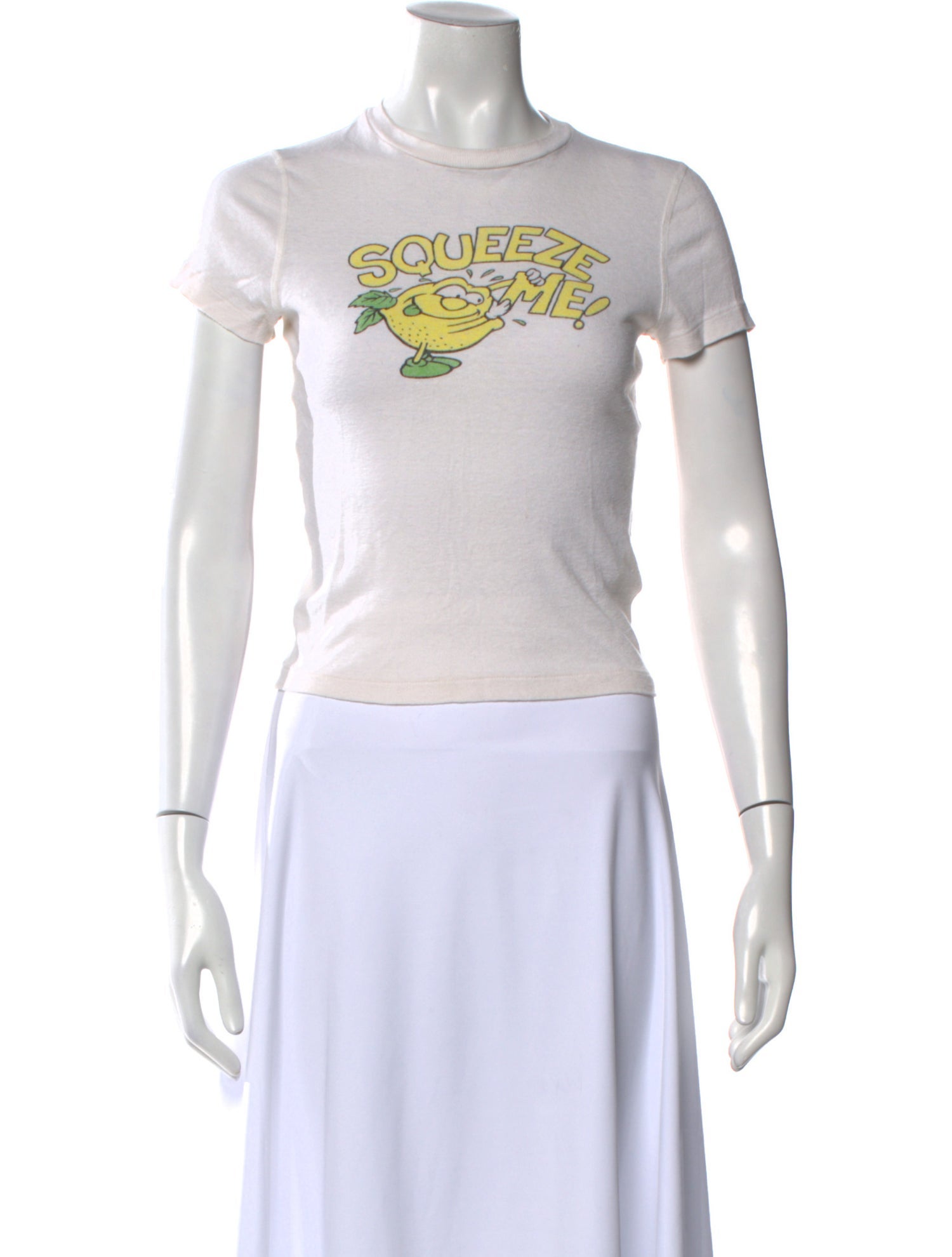 RE/DONE Graphic Print Crew Neck T-Shirt