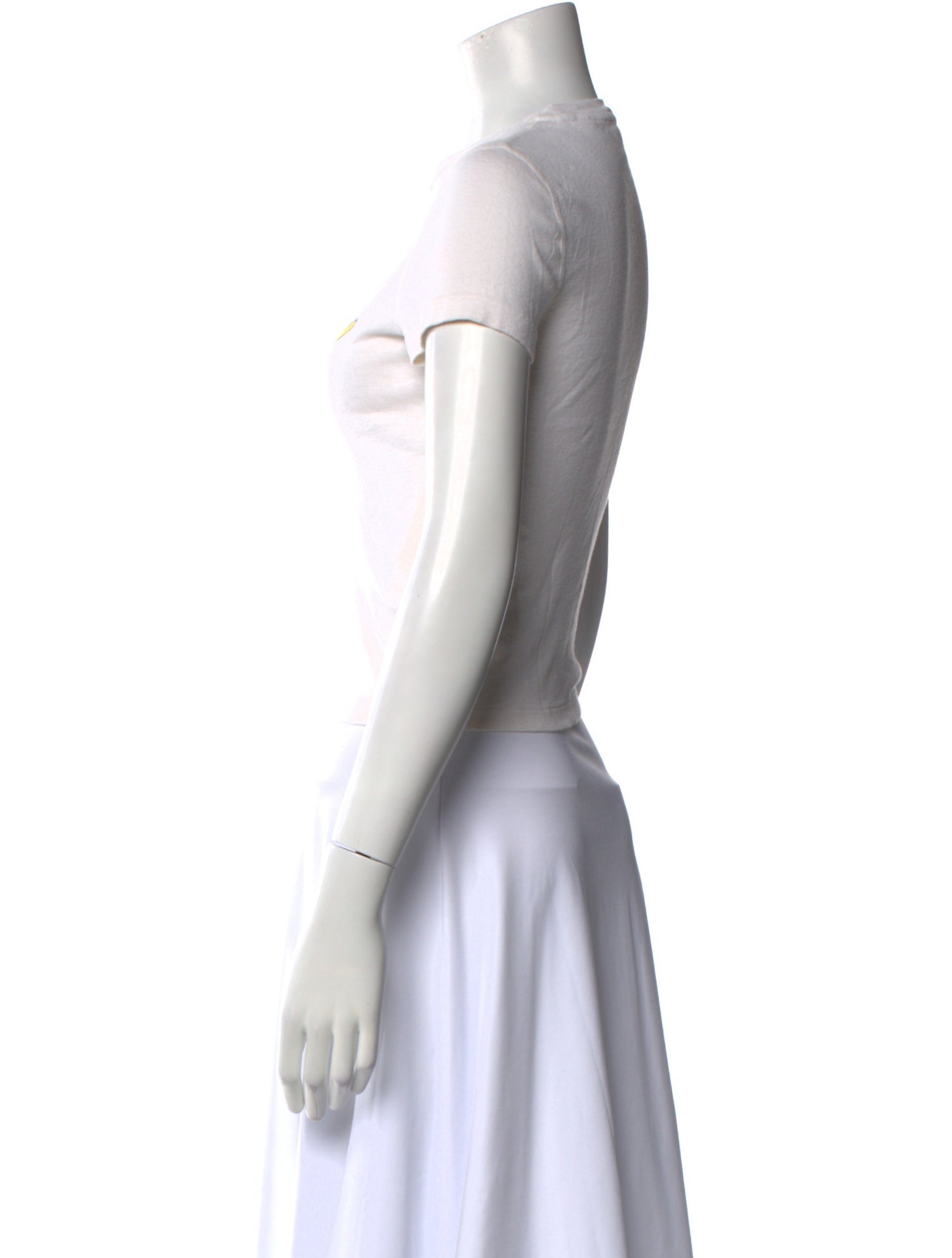 RE/DONE Graphic Print Crew Neck T-Shirt