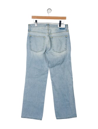 RE/DONE Mid-Rise Wide Leg Jeans