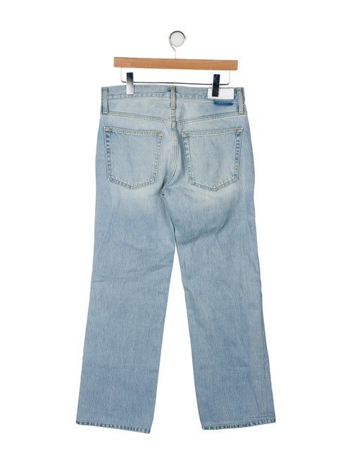RE/DONE Mid-Rise Wide Leg Jeans