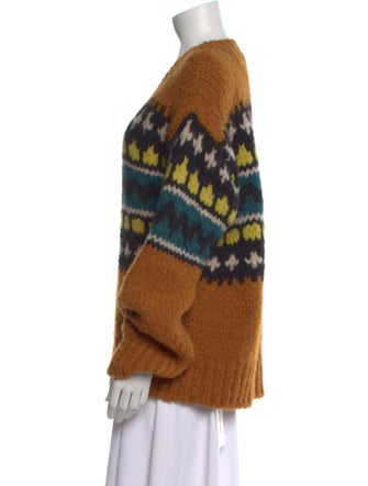 RE/DONE Alpaca Printed Sweater