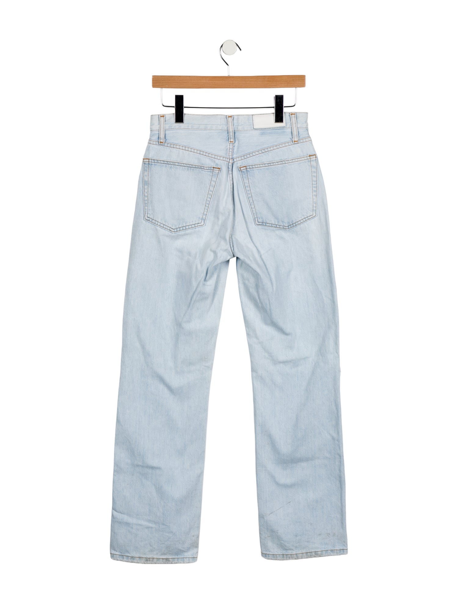 RE/DONE Mid-Rise Wide Leg Jeans