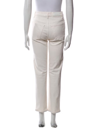 RE/DONE High-Rise Straight Leg Jeans