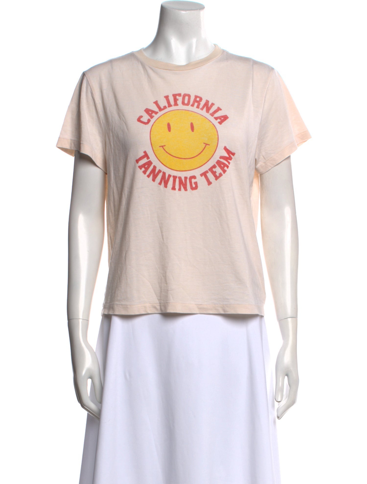 RE/DONE Graphic Print Crew Neck T-Shirt w/ Tags