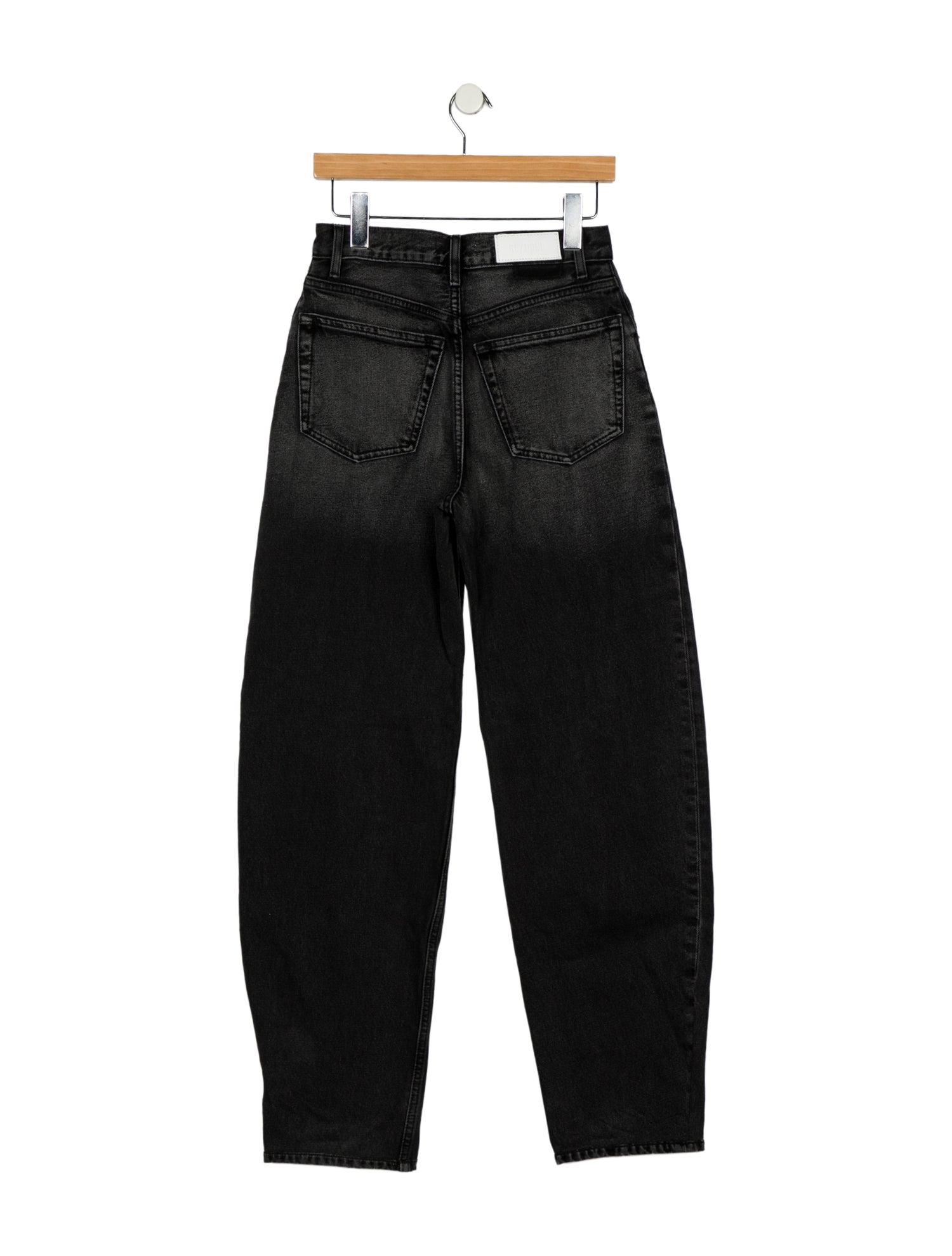 RE/DONE High-Rise Straight Leg Jeans