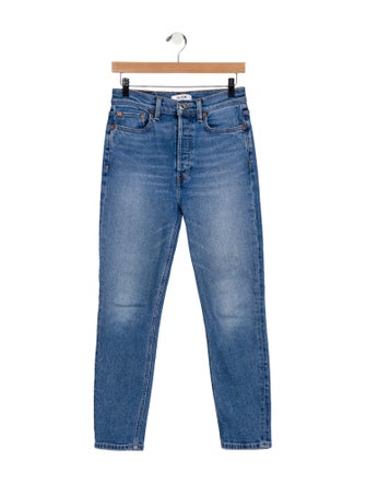 RE/DONE Mid-Rise Skinny Leg Jeans