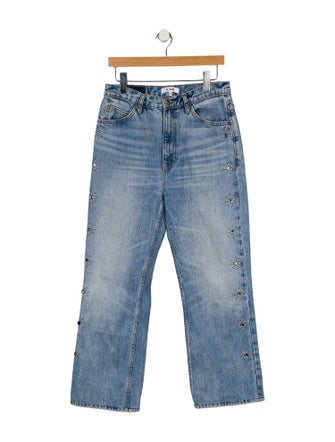 RE/DONE High-Rise Wide Leg Jeans