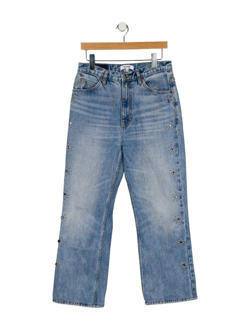 RE/DONE High-Rise Wide Leg Jeans
