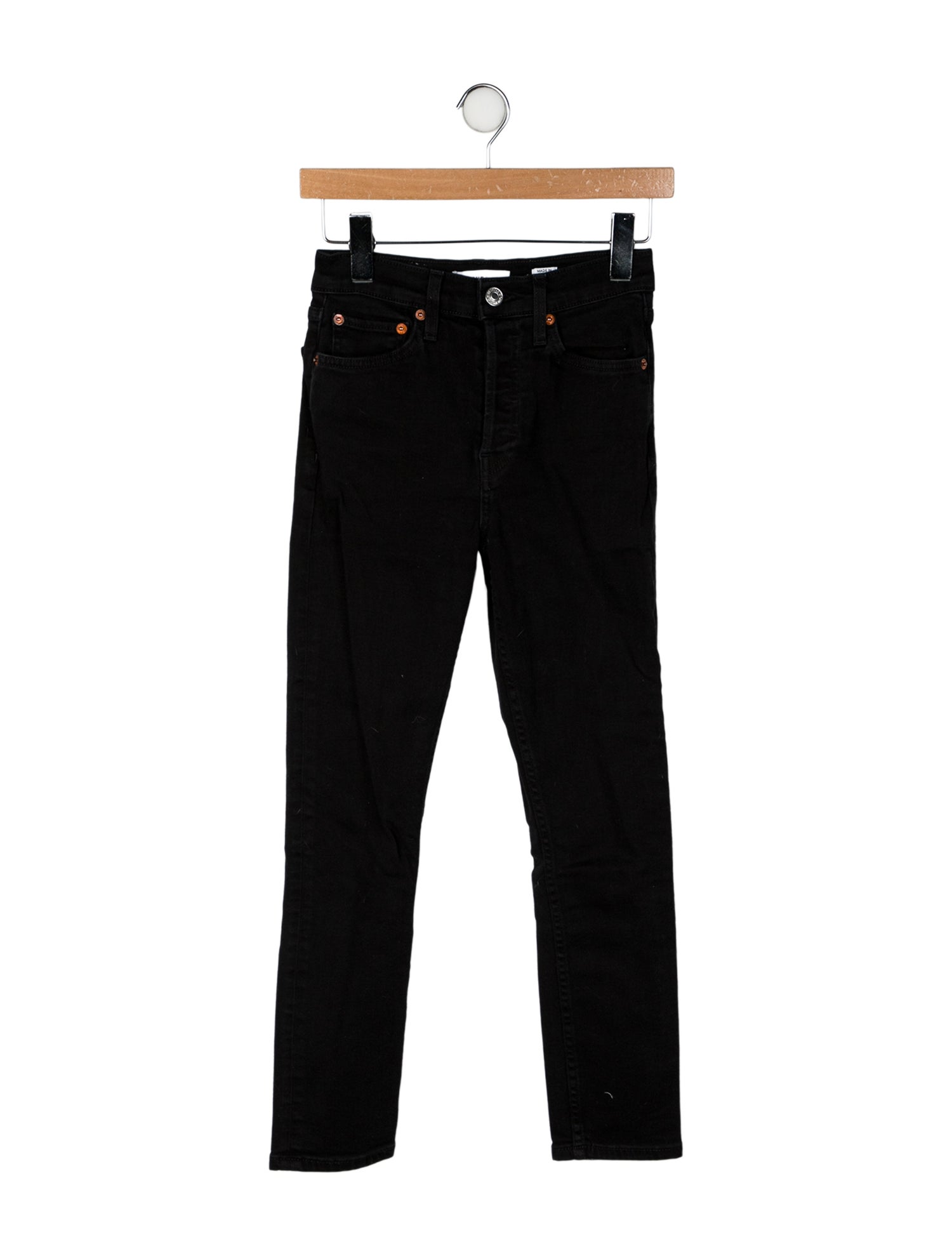 RE/DONE High-Rise Skinny Leg Jeans