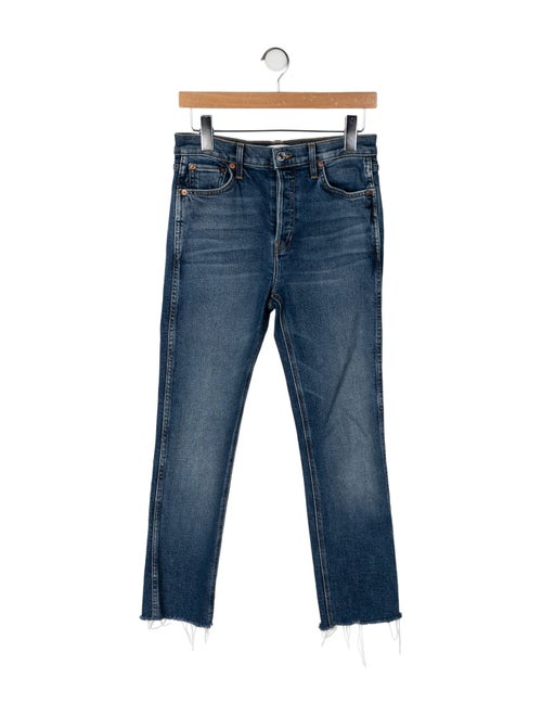 RE/DONE Mid-Rise Straight Leg Jeans