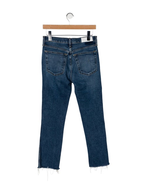 RE/DONE Mid-Rise Straight Leg Jeans