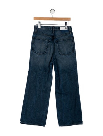 RE/DONE High-Rise Wide Leg Jeans