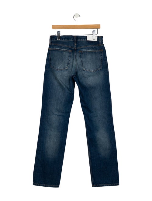 RE/DONE High-Rise Straight Leg Jeans