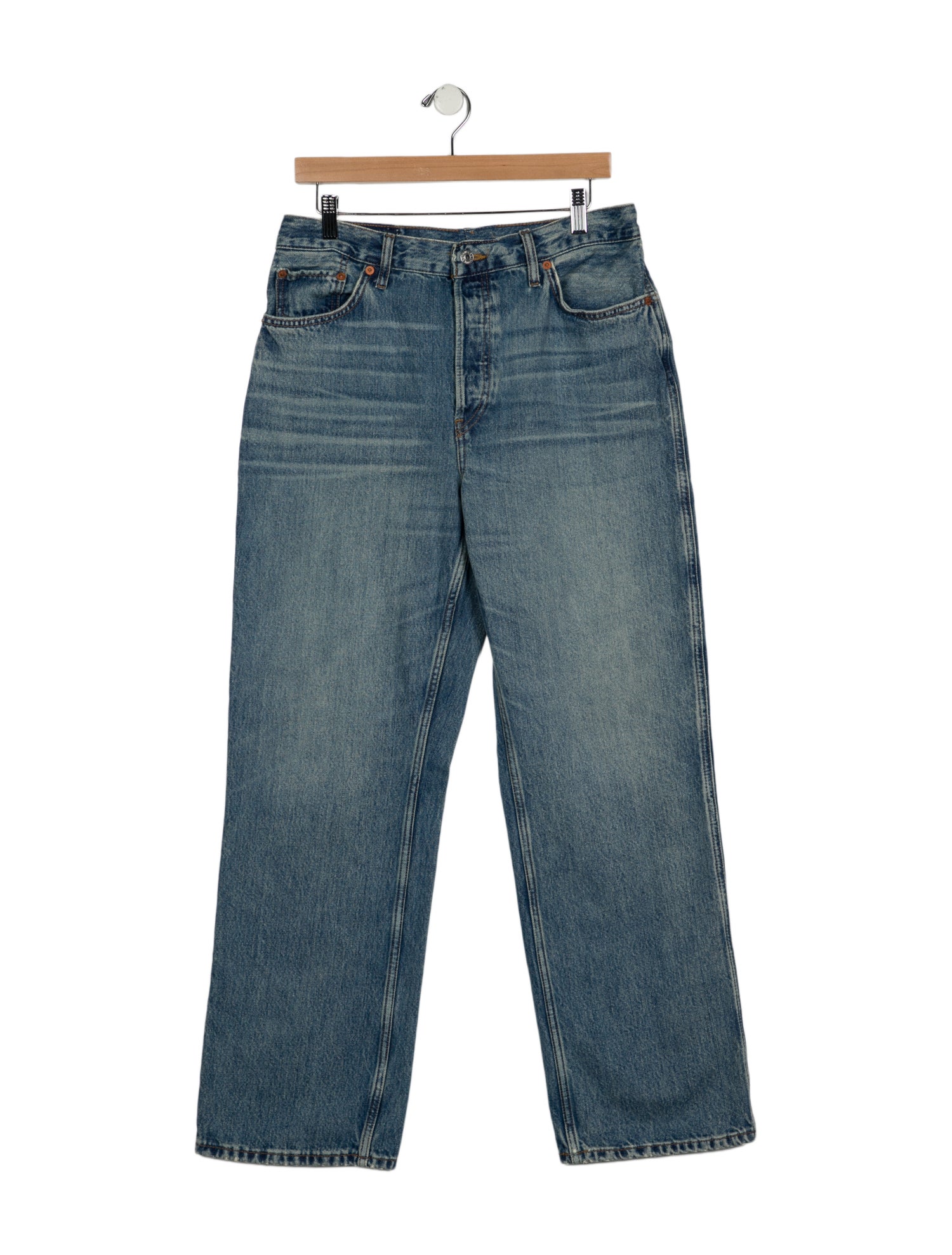 RE/DONE Straight-Leg Jeans