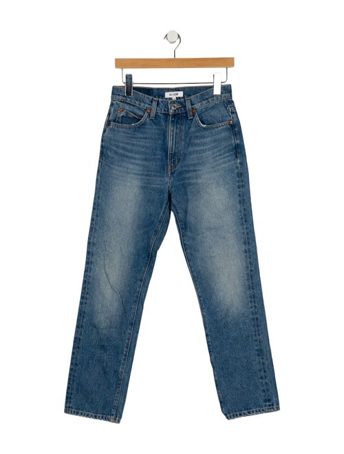 RE/DONE Mid-Rise Straight Leg Jeans