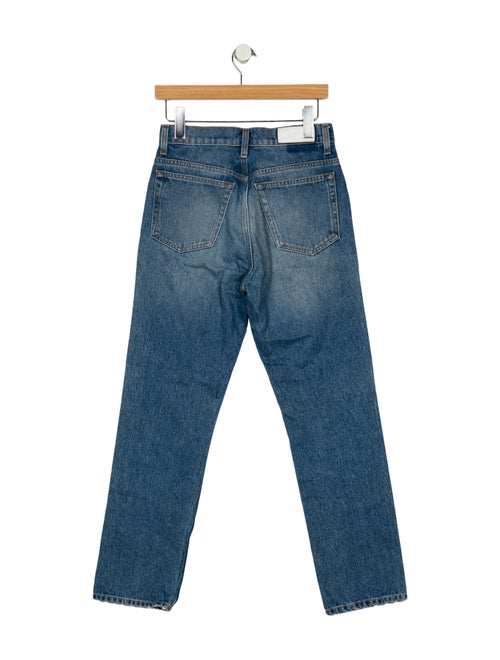RE/DONE Mid-Rise Straight Leg Jeans