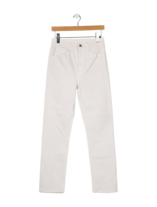 RE/DONE High-Rise Straight Leg Jeans